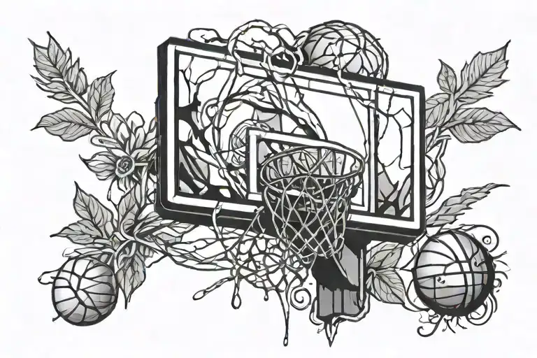 Basketball Hoop Made Friends