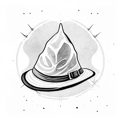 Witch Hat With The Words For Good Underneath