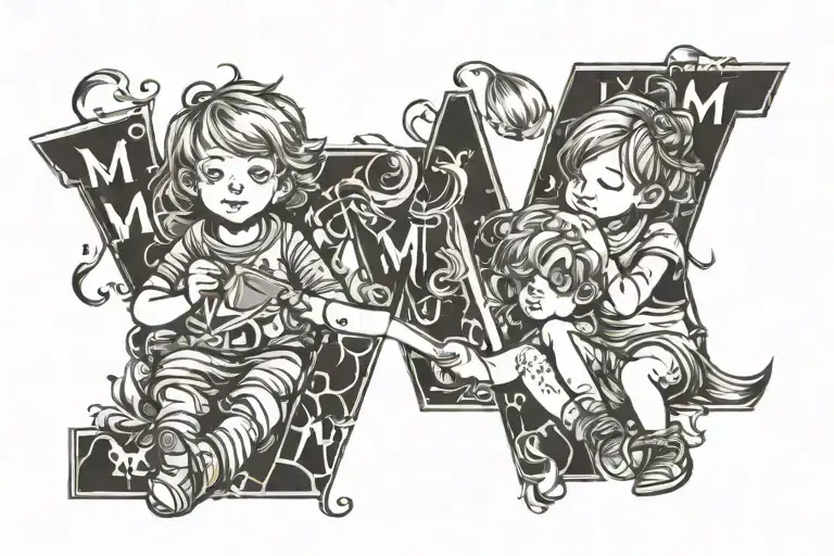 3 Kids All With The Letter M In First Name Incorporated