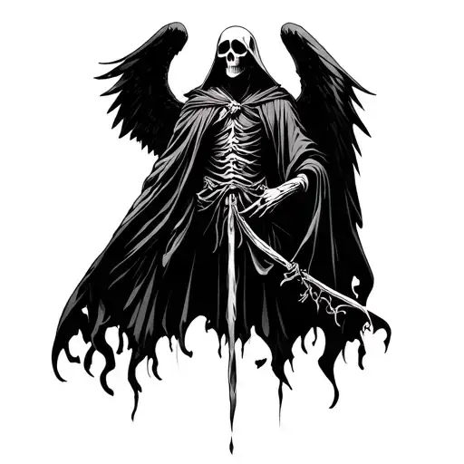 Grim Reaper Angel