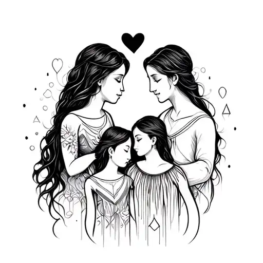 Divine Geometry Love Family