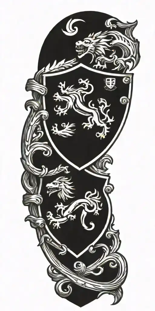 Family Crest Shield Armor