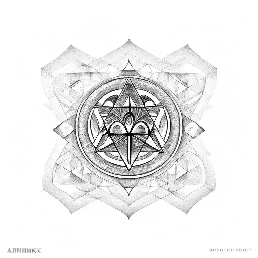 Combine Sacred Geometry With Egyptian Hieroglyphics