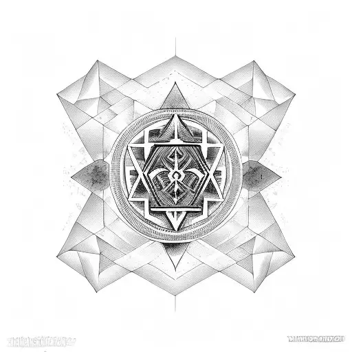 Combine Sacred Geometry With Egyptian Hieroglyphics