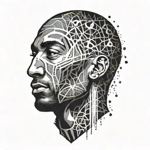 Kobe Bryant Symbol Dotted