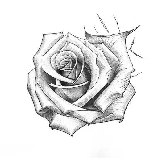 Scratch On Hans With Rose