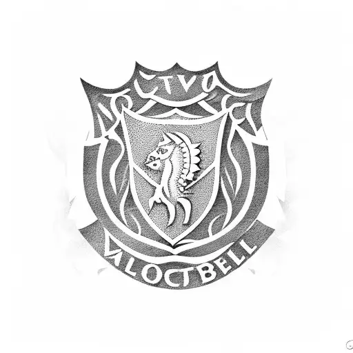 You'll Never Walk Alone With Football Club Logo