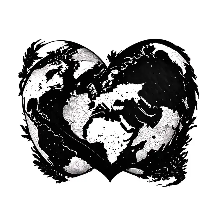 Heart Shaped Globe