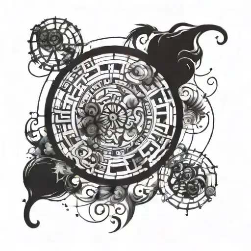 Sleeve Filling Out A Middle Circle