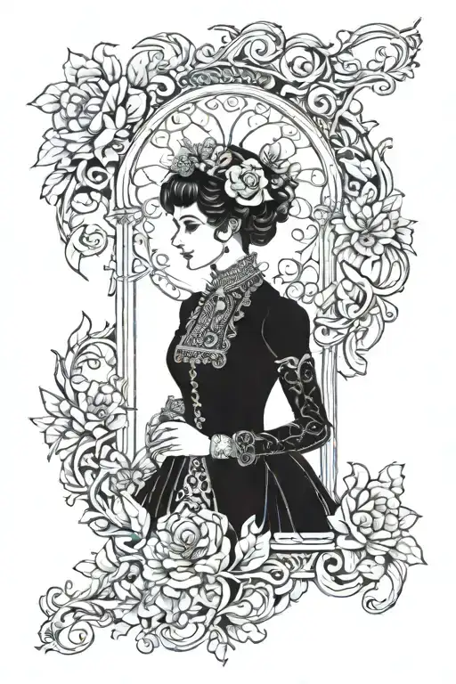 Gothic Victorian Sleeve