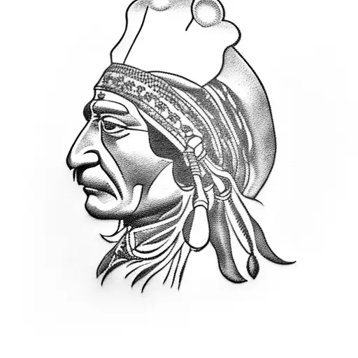 Sitting Bull Chef Indien