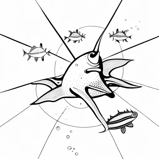 3 Black Small Stingrays Swiming Upwards Your Leg