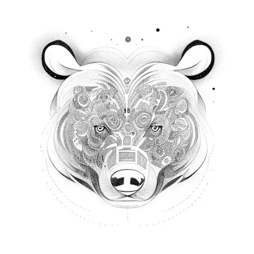 A Fusion Of A Female Bear And Linux Duck