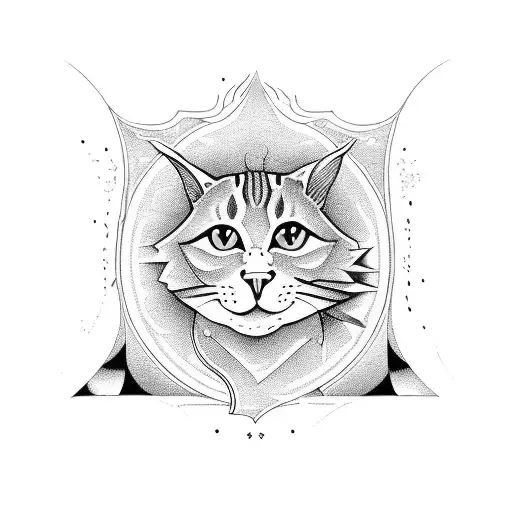Phish Band Logo With A Cat Incorporated