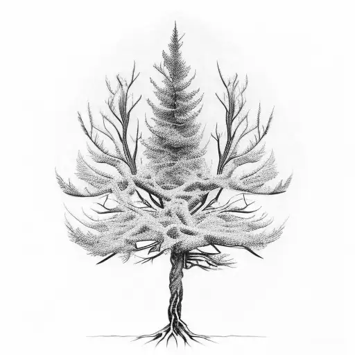 Pine Tree Roots Skinny