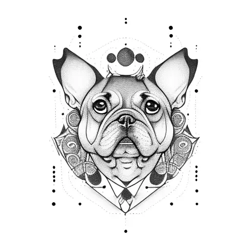 A Dog Made Up Of Different Languages