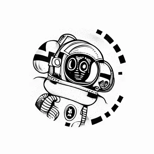 Ufo Astronaut Alien Space