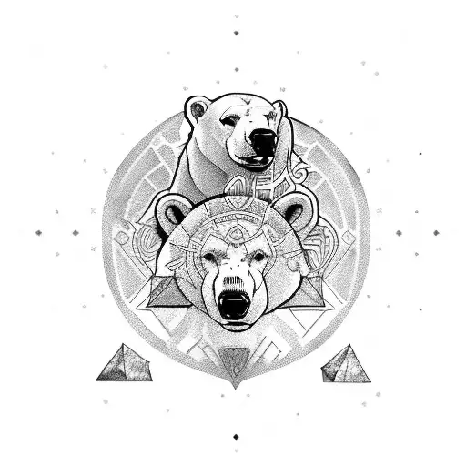 Polar Bear Zodiac Sign Libra