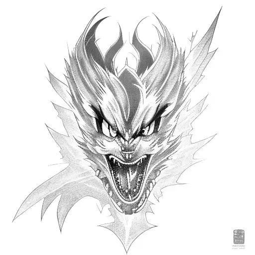 Shadow The Hedgehog In A Fierce Battle Against A Dragon