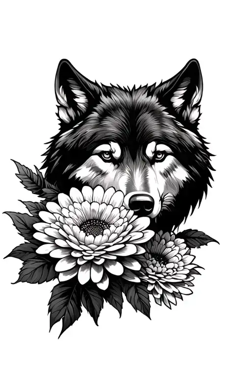 Chrysanthemum Around Wolf Head
