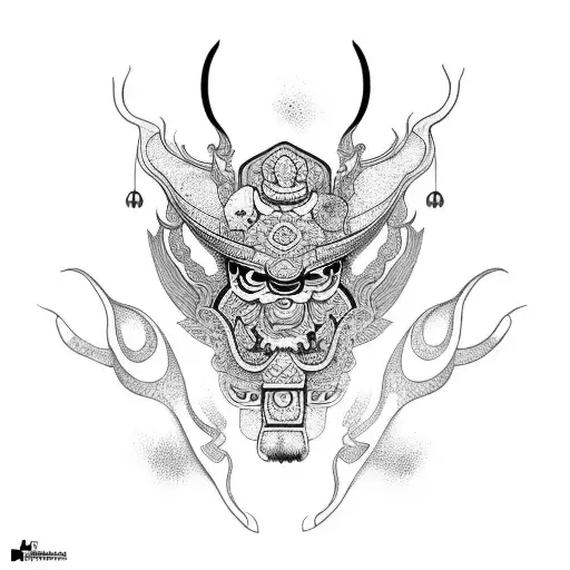 Filipino Tribal Mixed With Asian Art Style