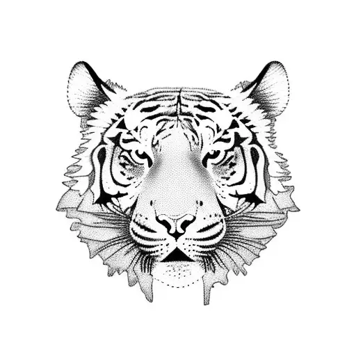 Full Body Tiger With Glowers