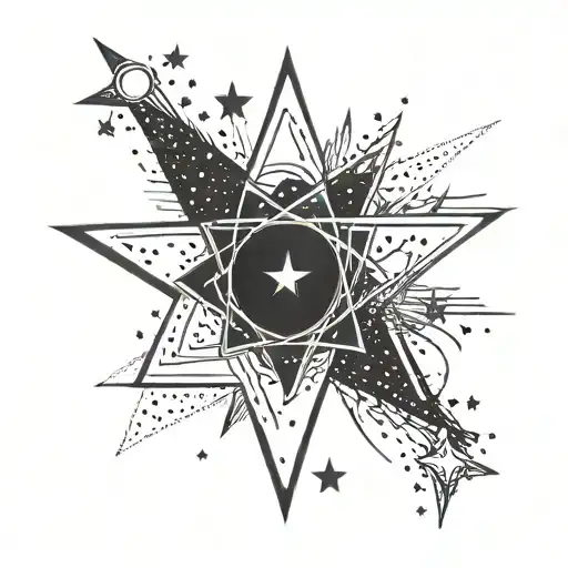 Inspirational Quote With Stars Around It