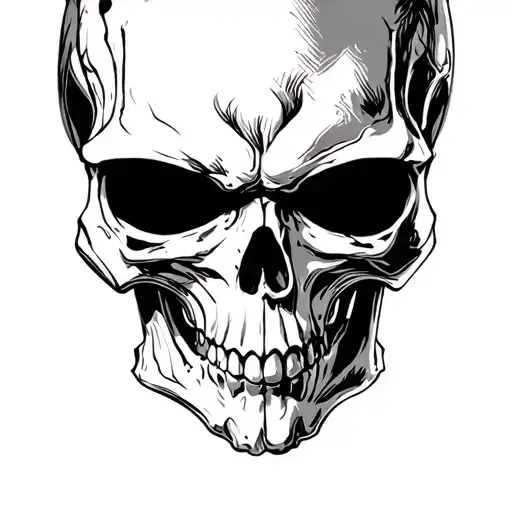Cyclops Skull Looking Forward