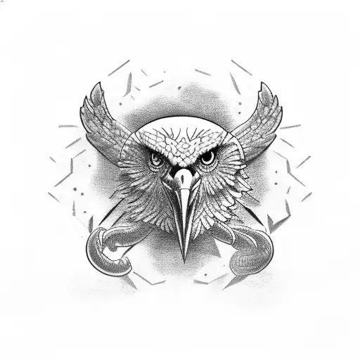 Prometheus Chained To A Rock Eagle