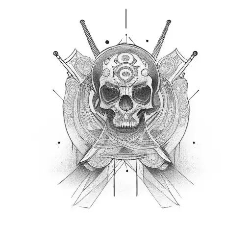 Line Tattoo Representing Someone With Different Way Of Thinking