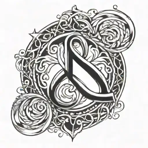 N Symbol With Infinty Symbol