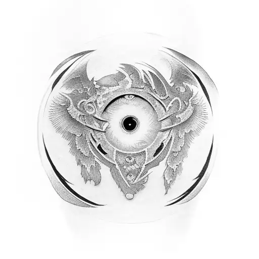 Inia Geoffrensis With A Yellow Circle Around It