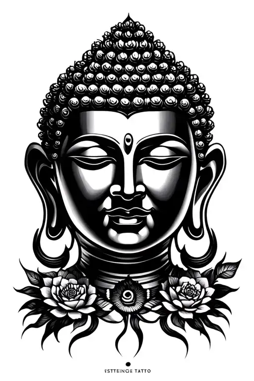 Buddha Face Masculine