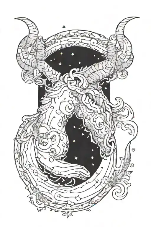 Waning Crescent Aries Constellation Forming