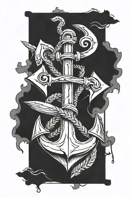 Two Axes And An Anchor