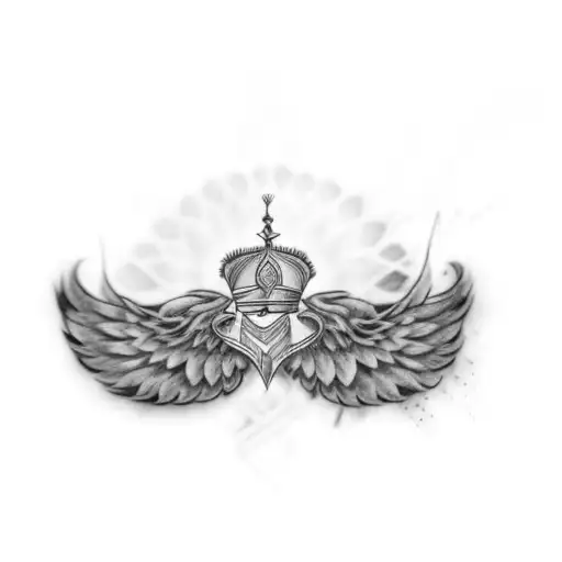 A Crown And Wings