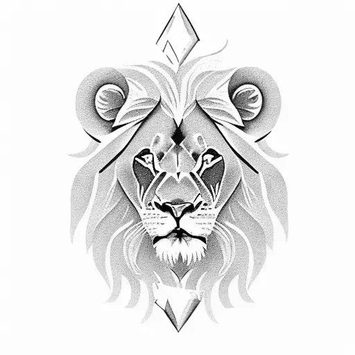 Lion Zues Tattoo