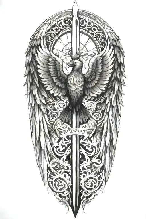 Peace And Lightining And Wings And Conqueror