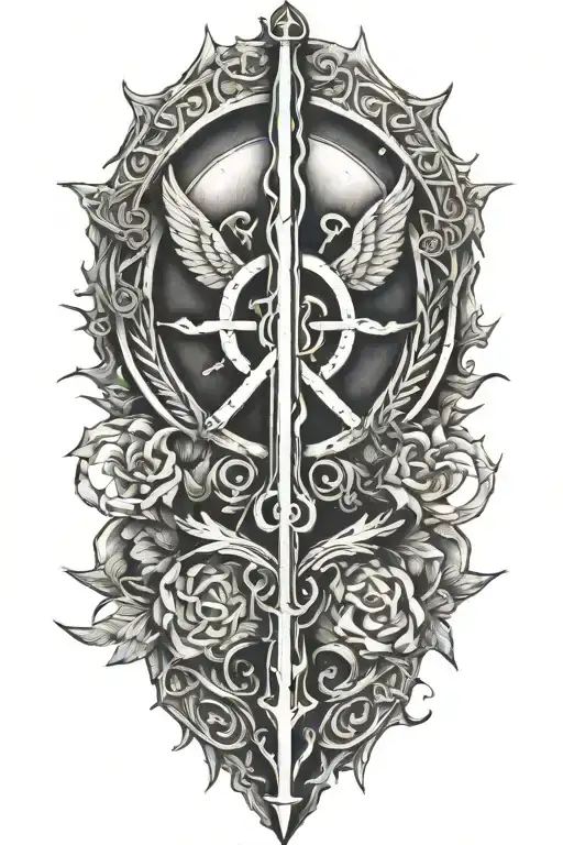 Peace And Lightining And Fighter And Conqueror