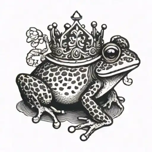 Frog With A Crown