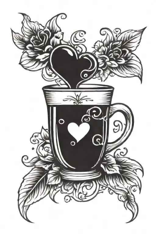 Coffee Mug With Heart