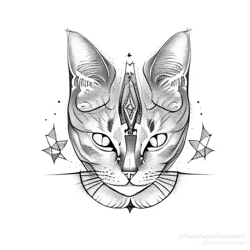 Cat With Star Tortoise