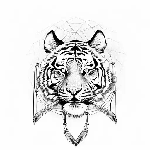 Tiger Dream Catcher Daydream Believer