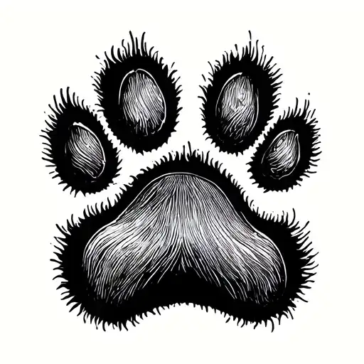 Basic Dog Paw Print Forming