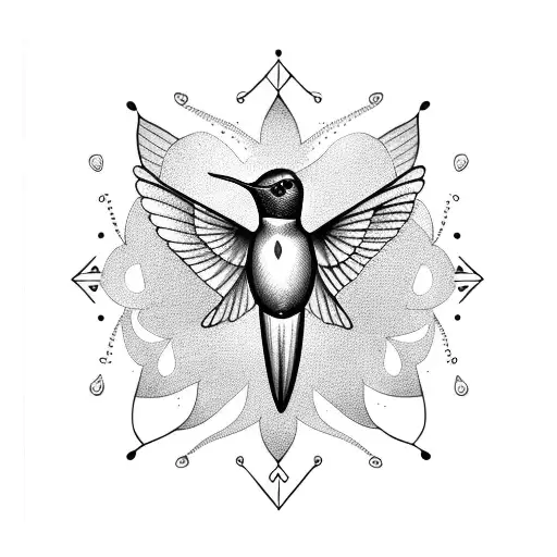 Hummingbird With Lantern