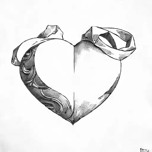 A Star In A Heart Shape