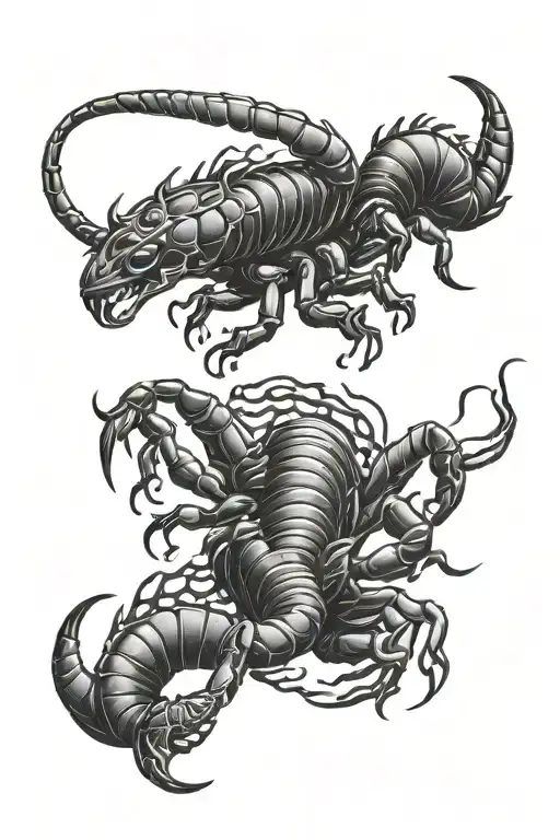 King Scorpion Zodiac Sign With Srajan