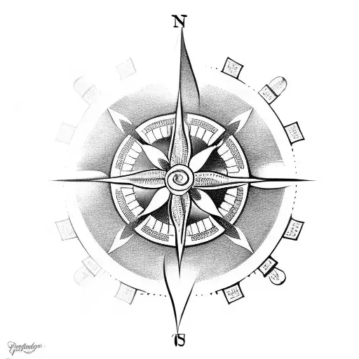 Clover Woman Money Compass