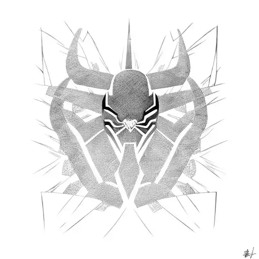 A Fusion Of Spiderman And A Traditional Japanese Samurai