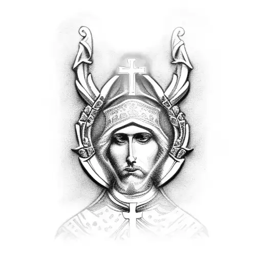 The Catholic Saint James Croucifix